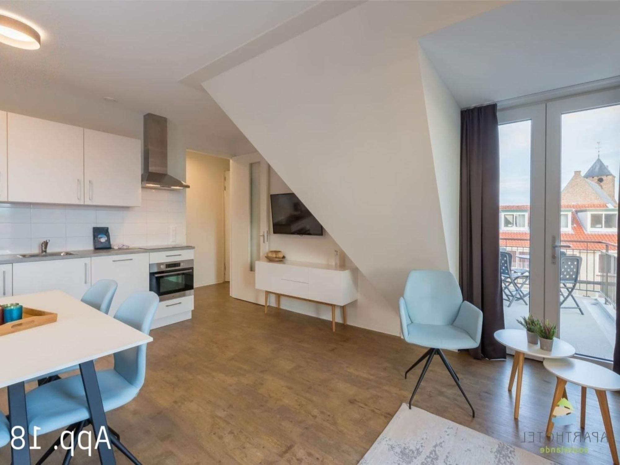 Lush Apartment In Zoutelande Near Beach Экстерьер фото